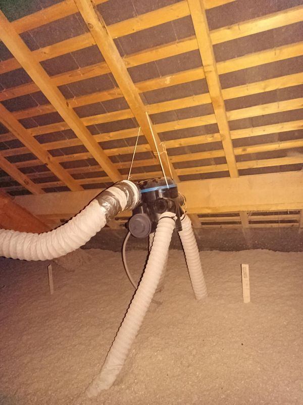 Isolation de combles et ventilation