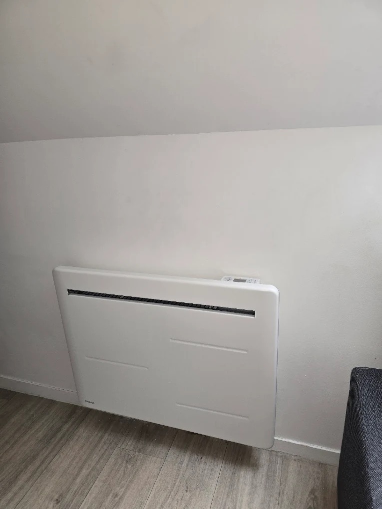 Pose de radiateur électrique